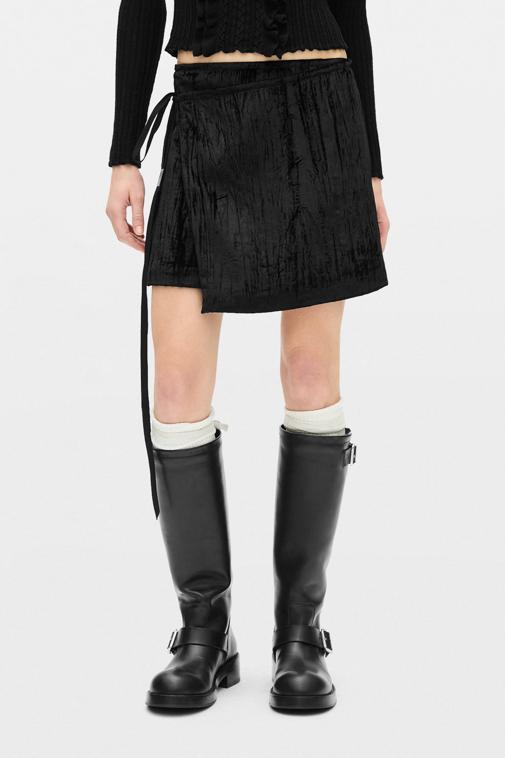 Jolien Mini Wrap Skirt