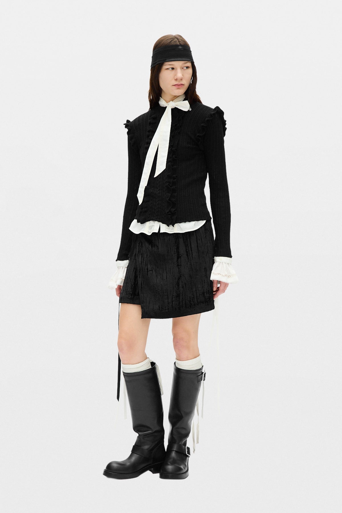 ジョリエンミニラップスカート – Ann Demeulemeester
