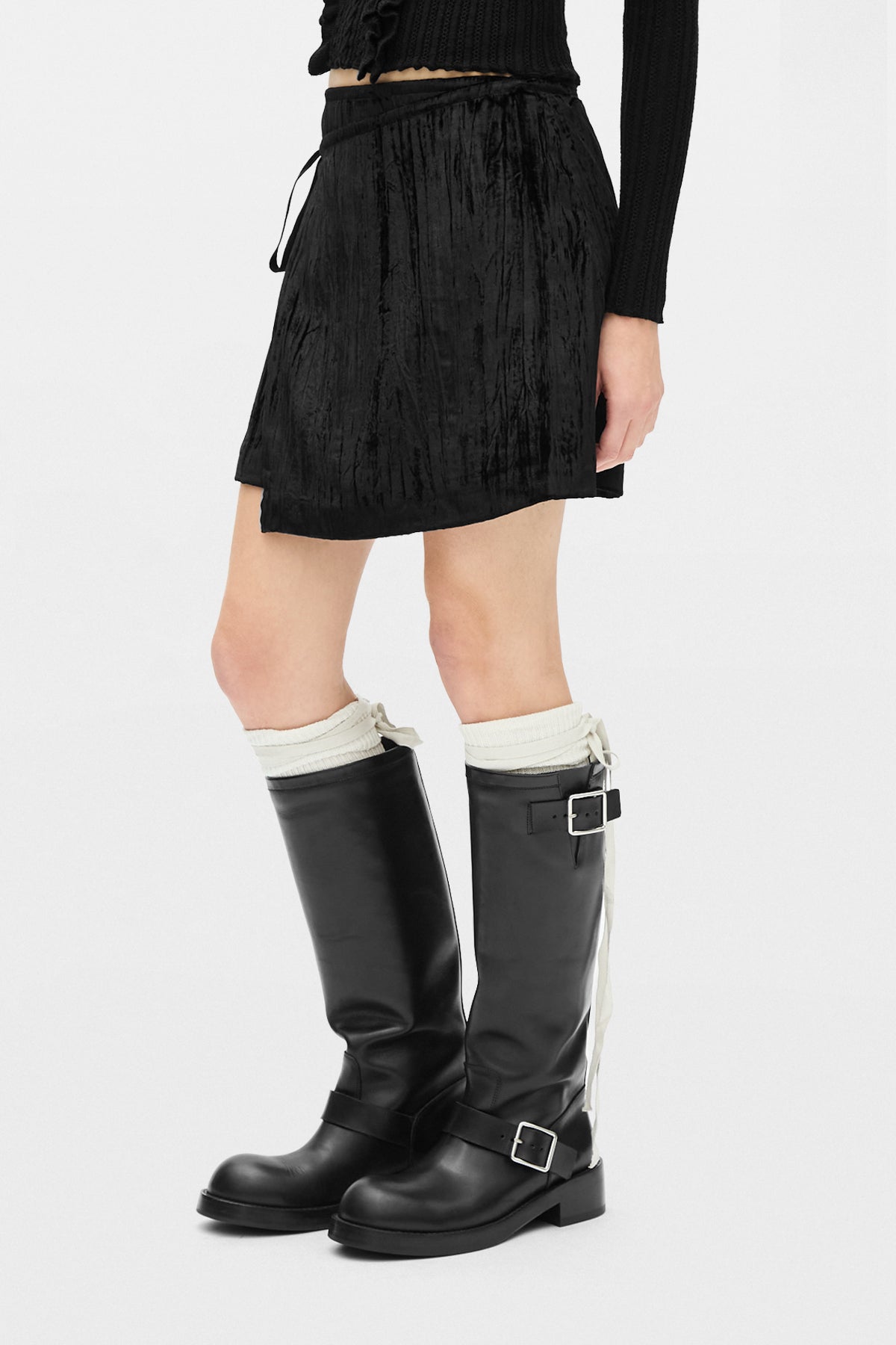 ジョリエンミニラップスカート – Ann Demeulemeester