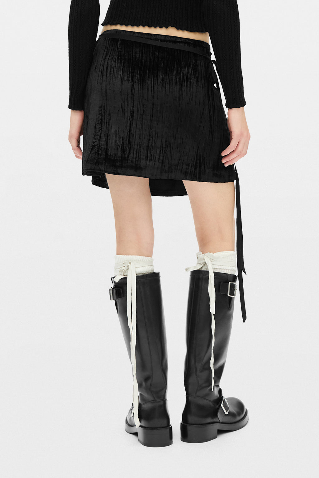 Jolien Mini Wrap Skirt