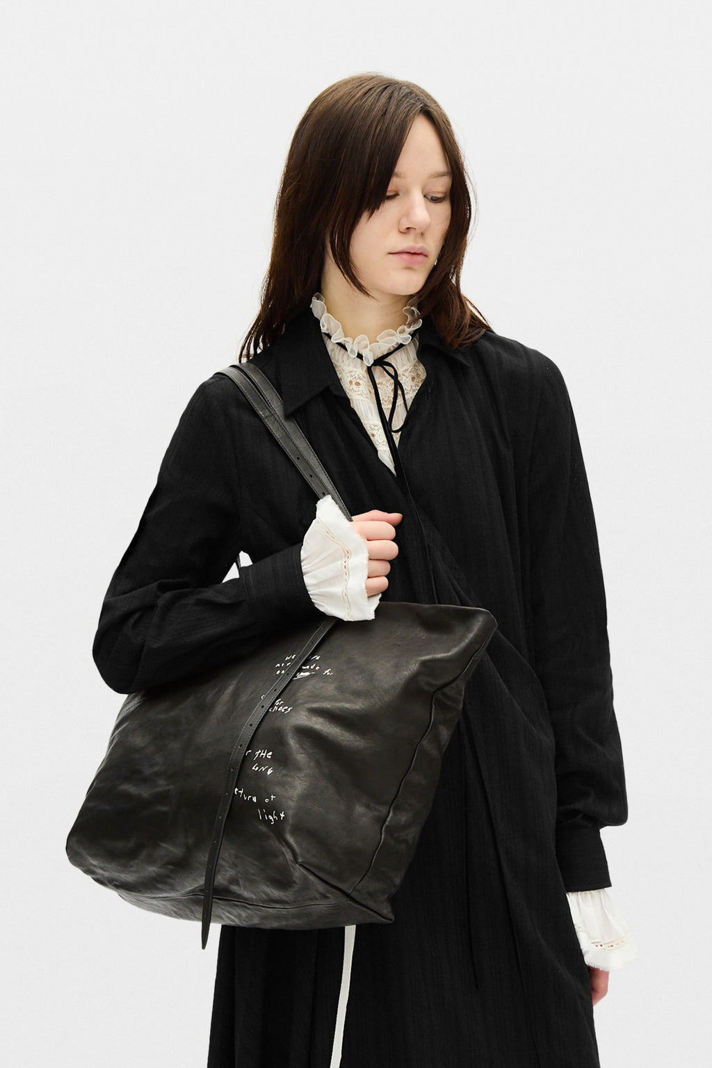 Borsa Tote Bes con Stampa 