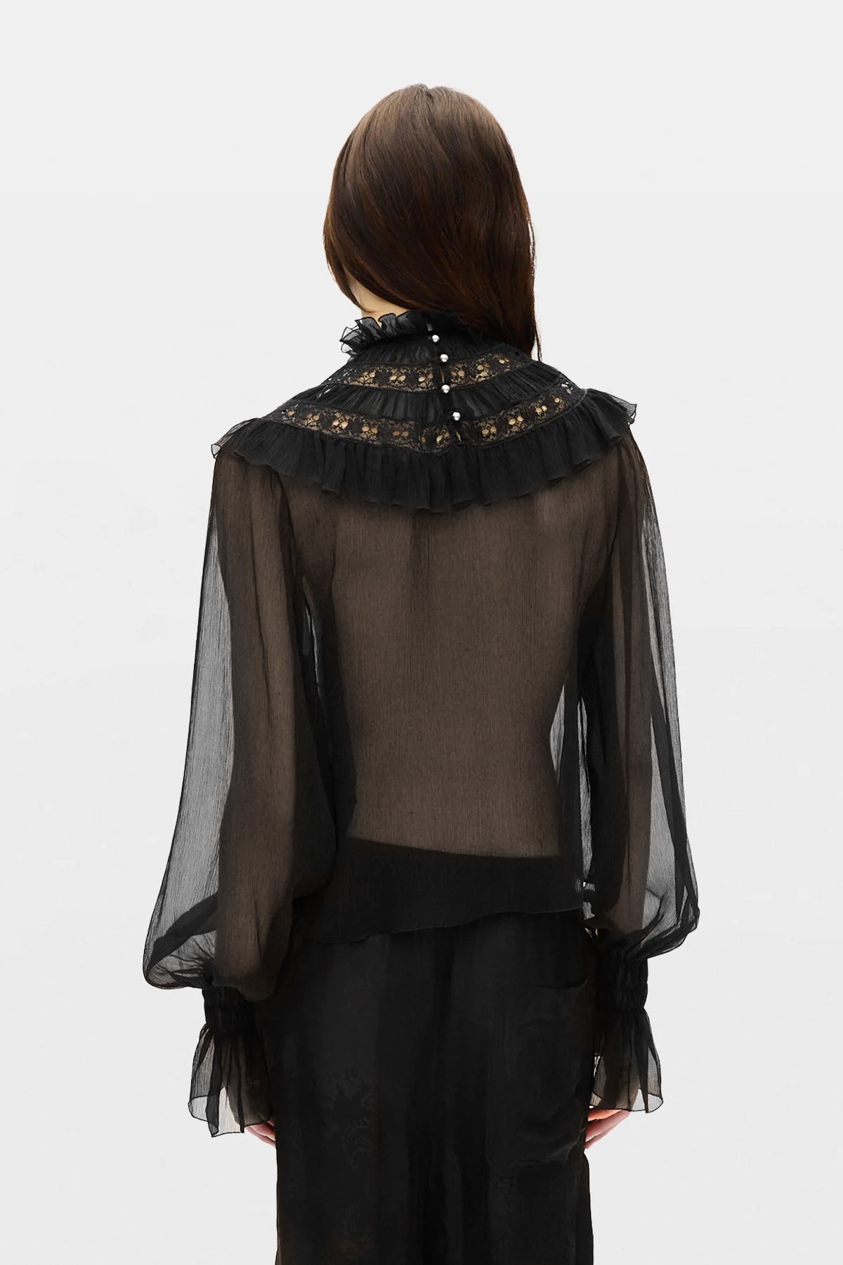 Palvi Ruffle Collar Top