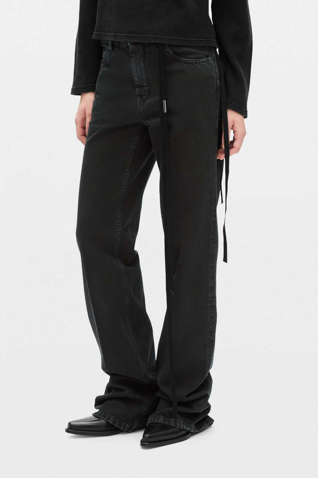 Vive 5-Pockets Straight Leg Trousers