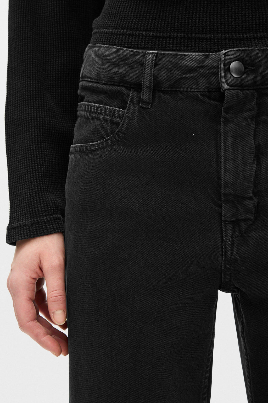 Vive 5-Pockets Straight Leg Trousers
