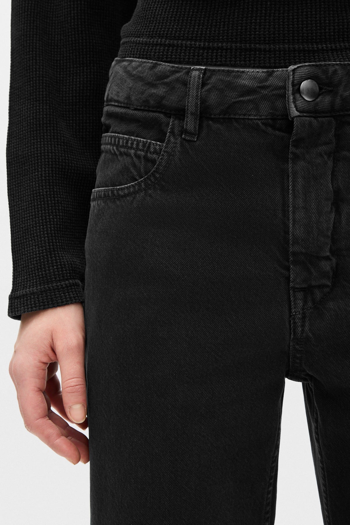 Vive 5-Pockets Straight Leg Trousers