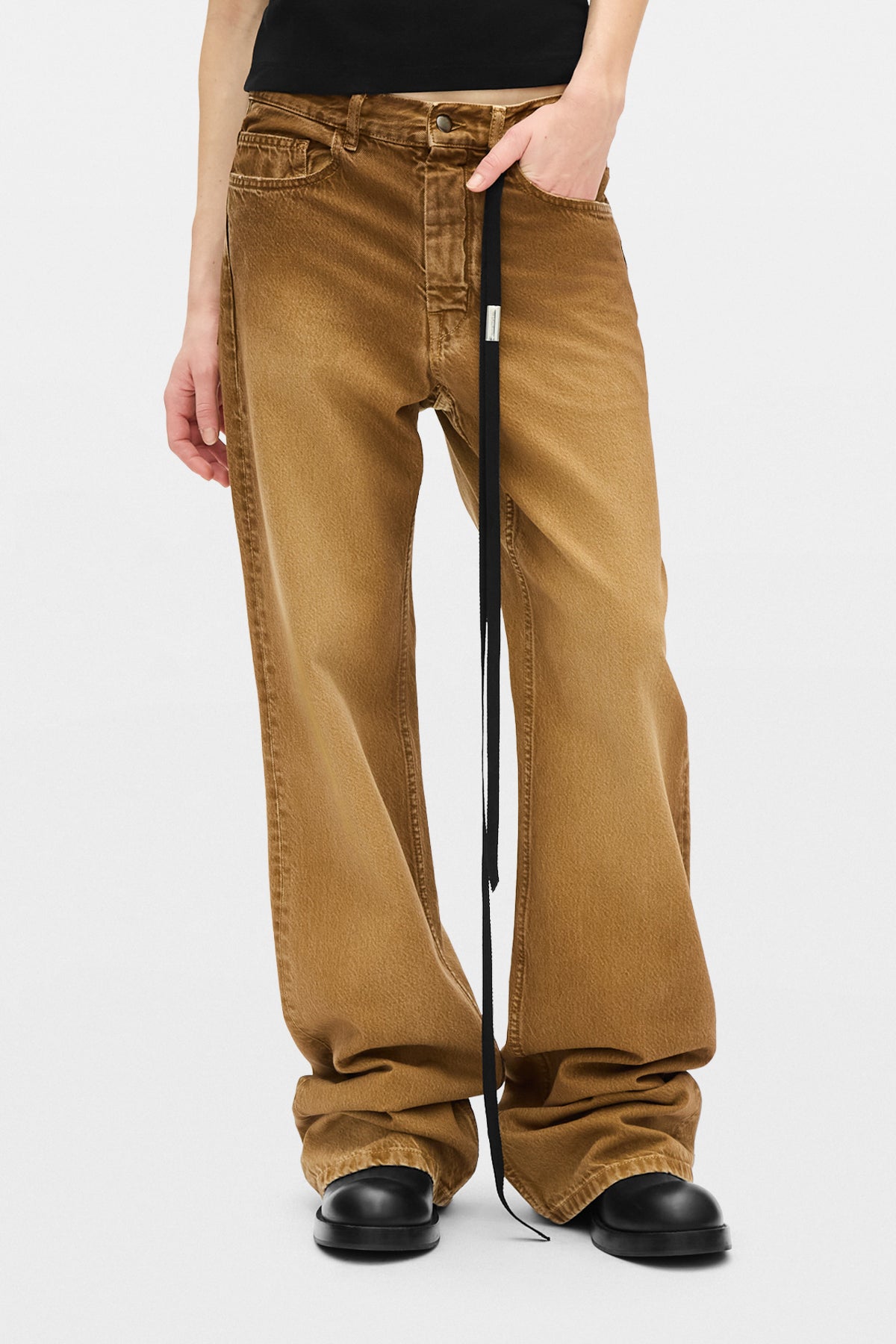 Genoveva 5-Pockets Relaxed Flared Trousers