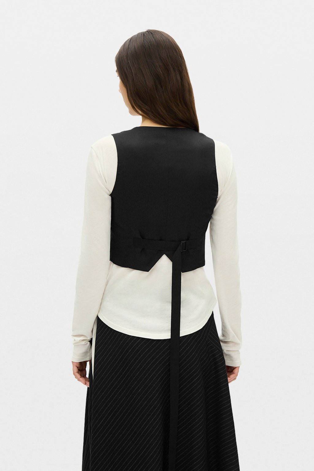Diana Fitted Micro Waistcoat