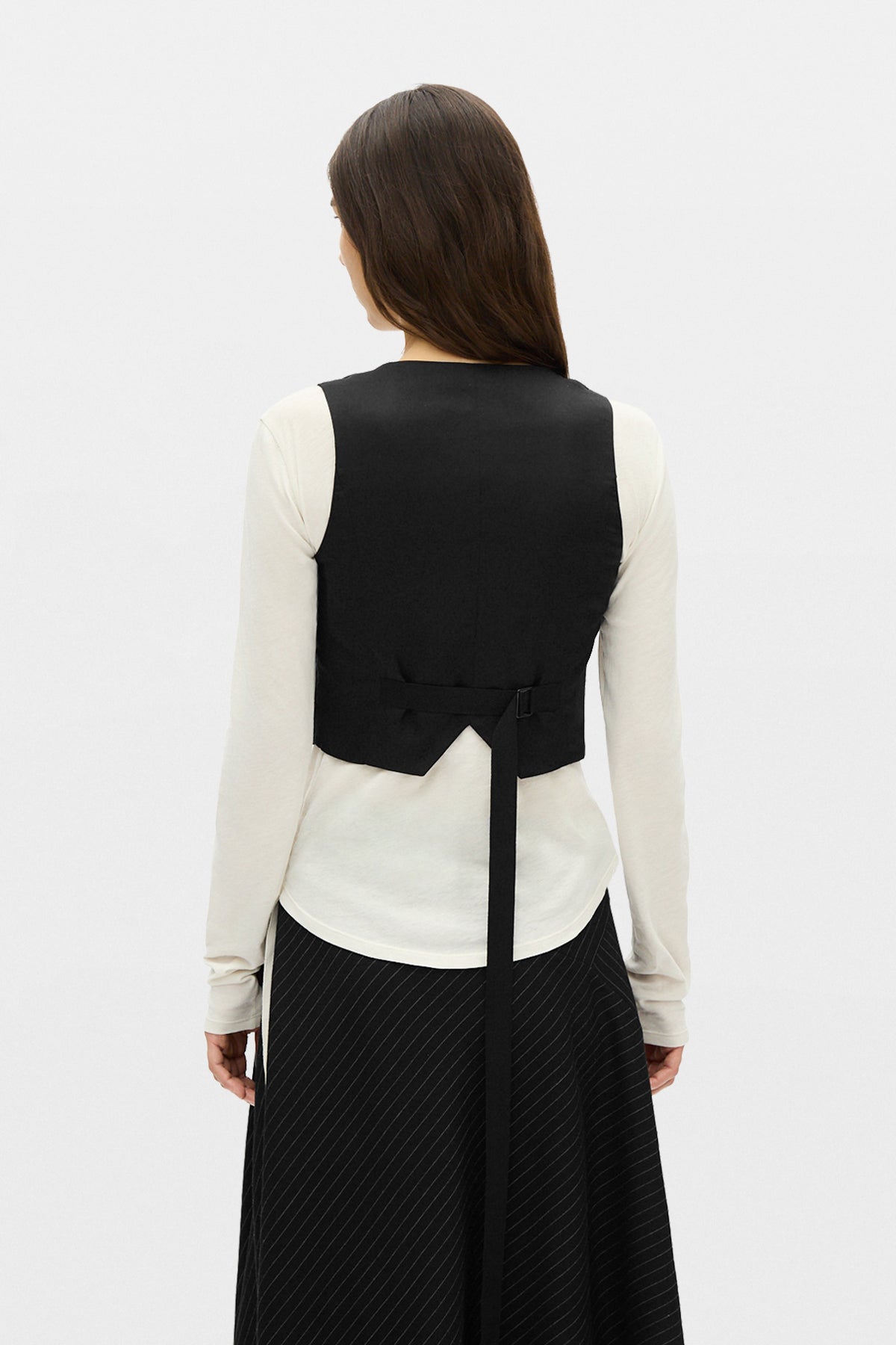 Diana Fitted Micro Waistcoat