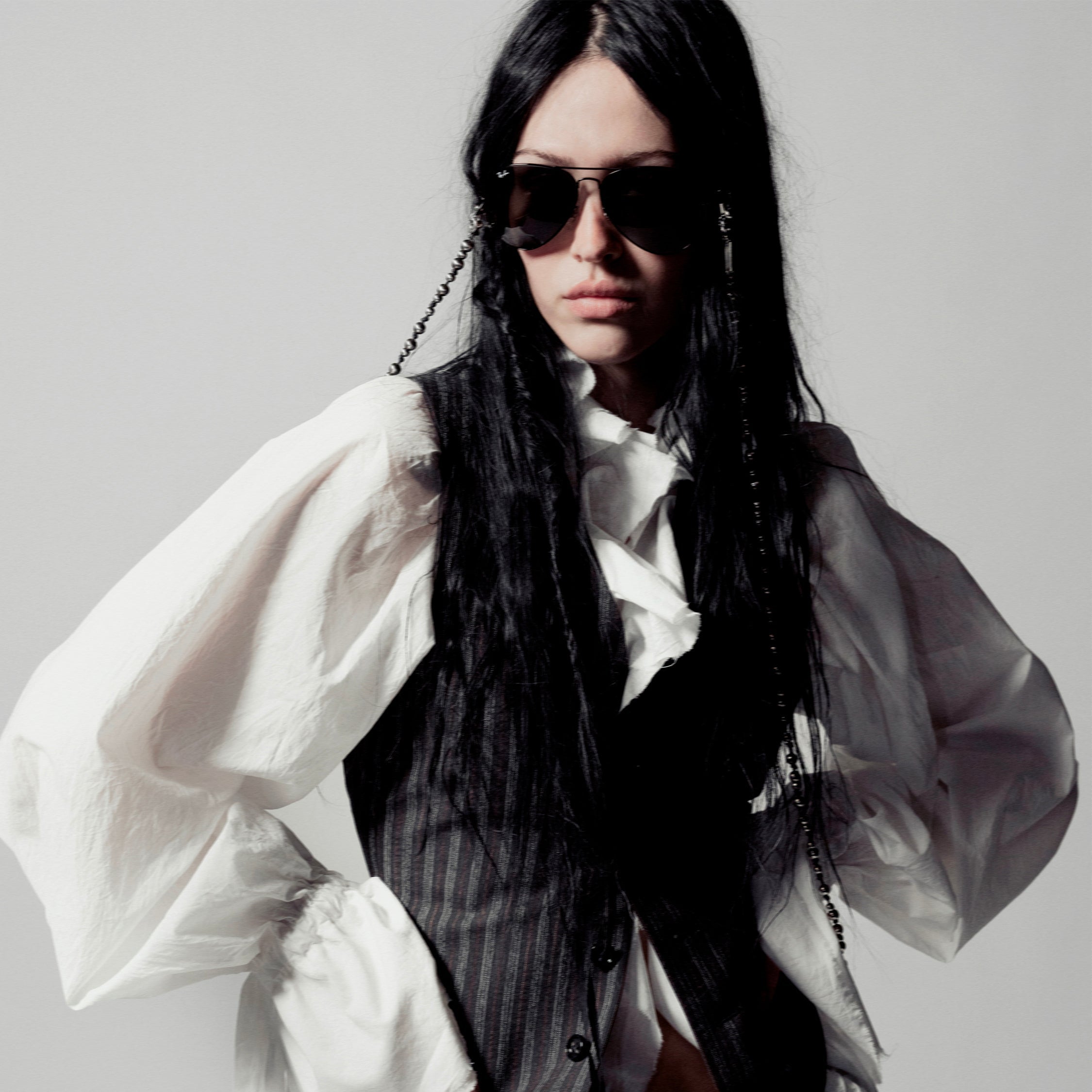 アンドゥムルメステール ドレープジャケット　ブルゾン　34 アンドゥムルメステール ドレープジャケット ブルゾン 34 45h7