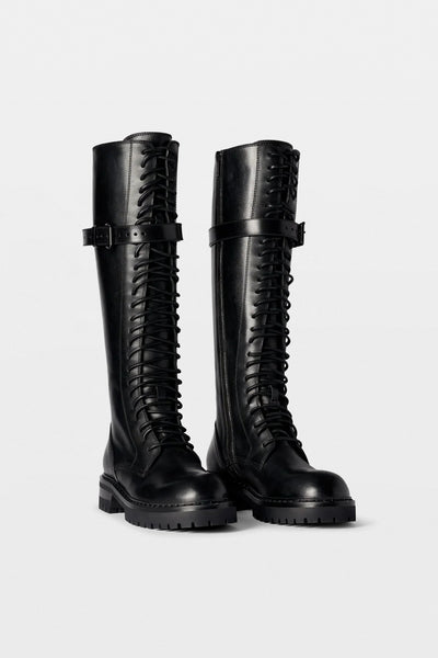 Ann demeulemeester ジレ Jilleke High Comfort Double Belted Trousers – Ann Demeulemeester