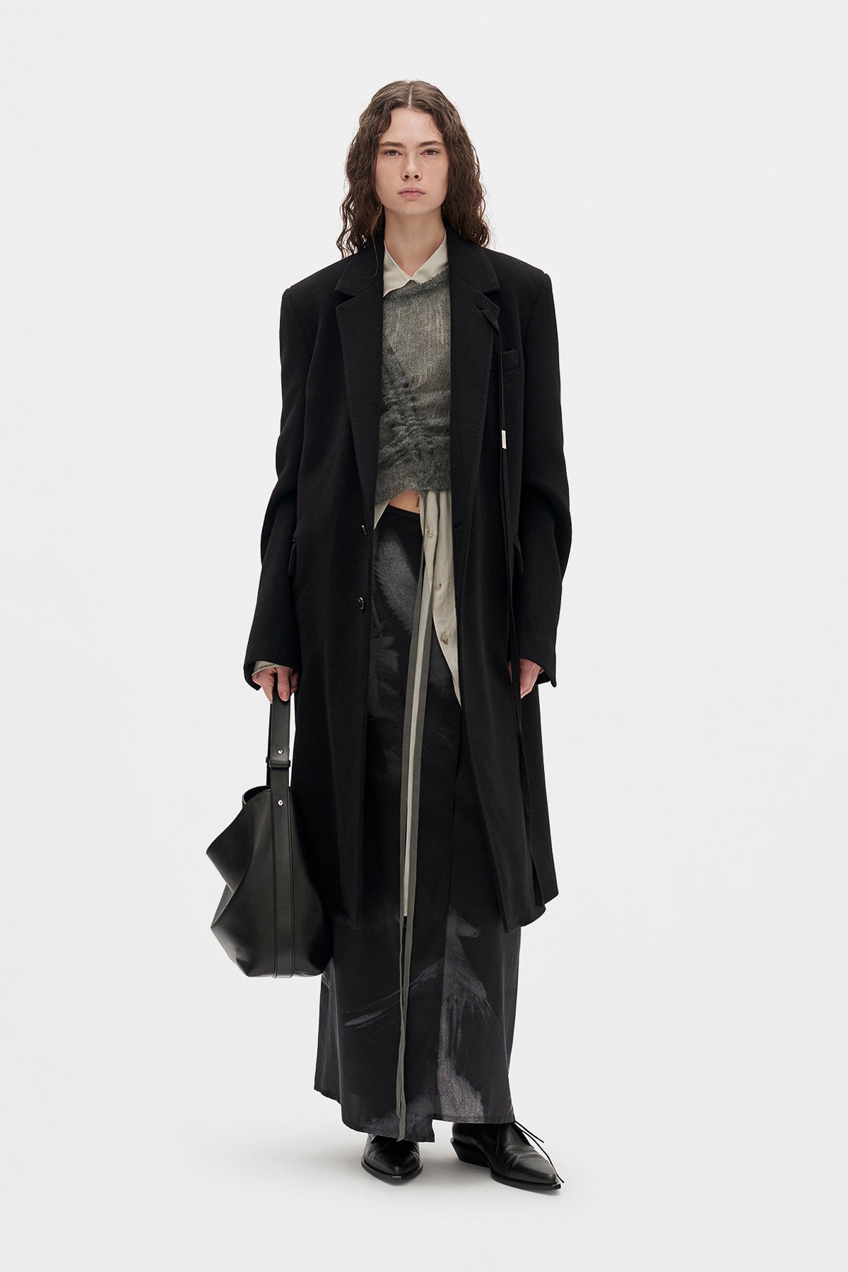 Viv High Comfort Tailored Coat – Ann Demeulemeester