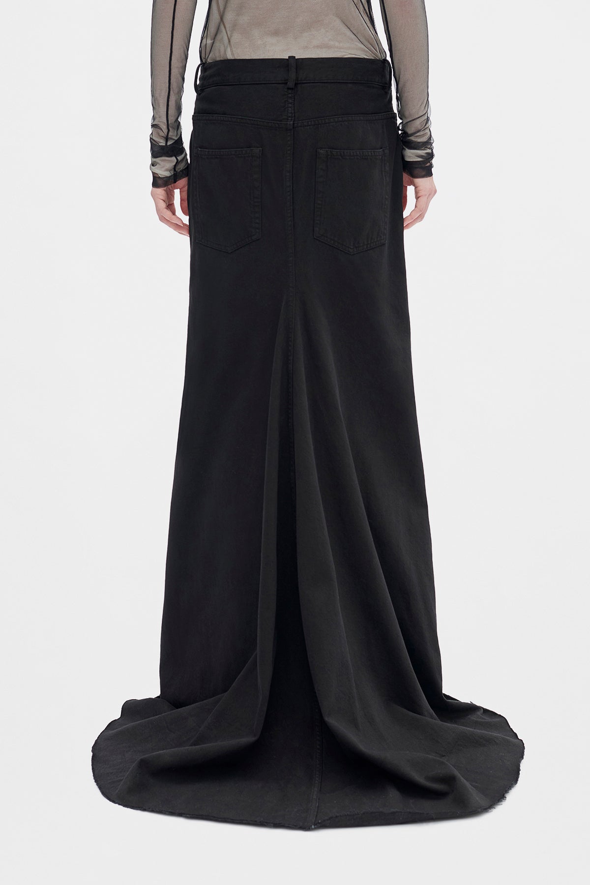 Goele 5 Pocket Denim Comfort Skirt