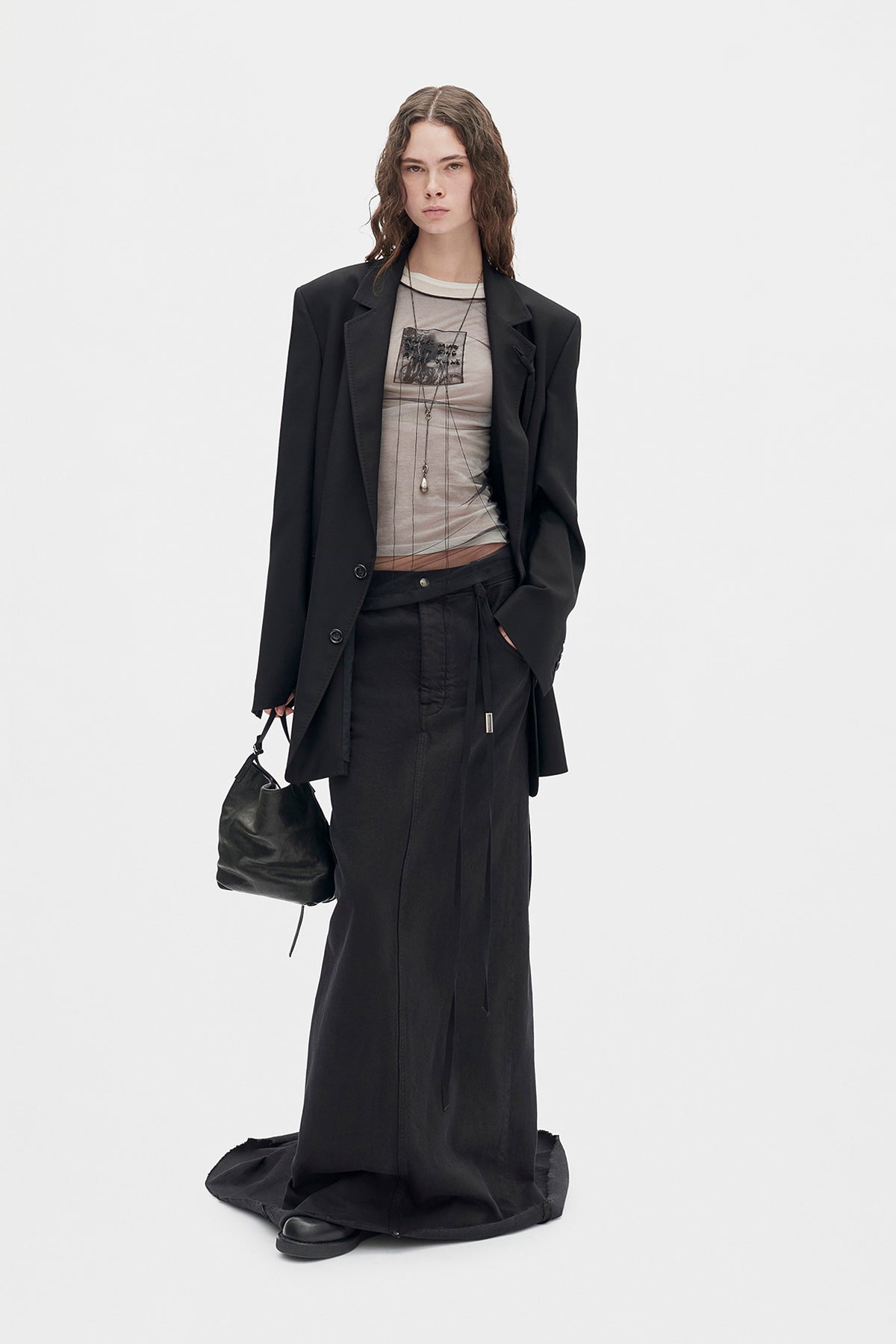 Goele 5 Pocket Denim Comfort Skirt