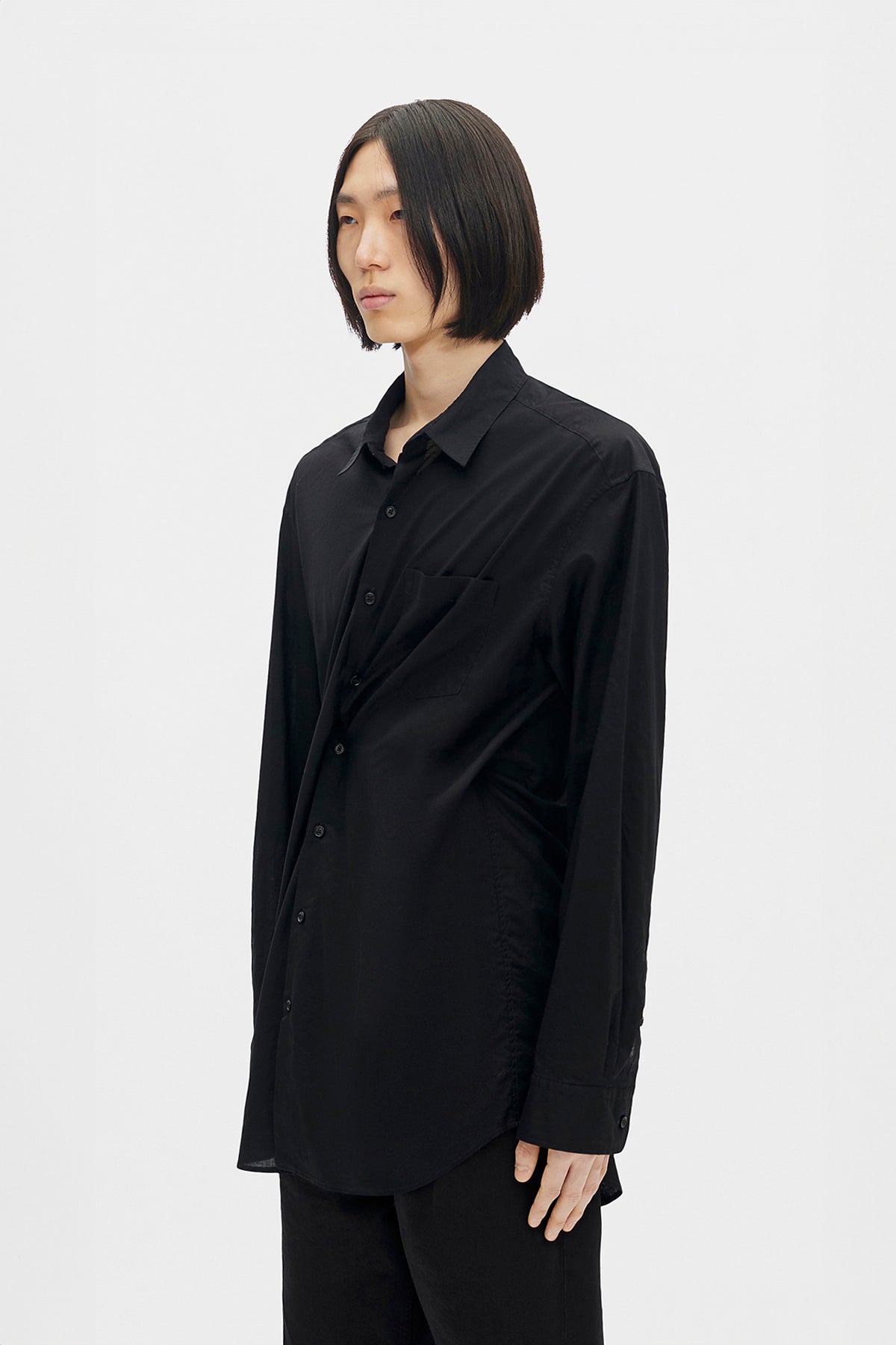 ANM DEMEULEMEESTER 2006AWチェックシャツ XXS Mark High Comfort Shirt – Ann Demeulemeester