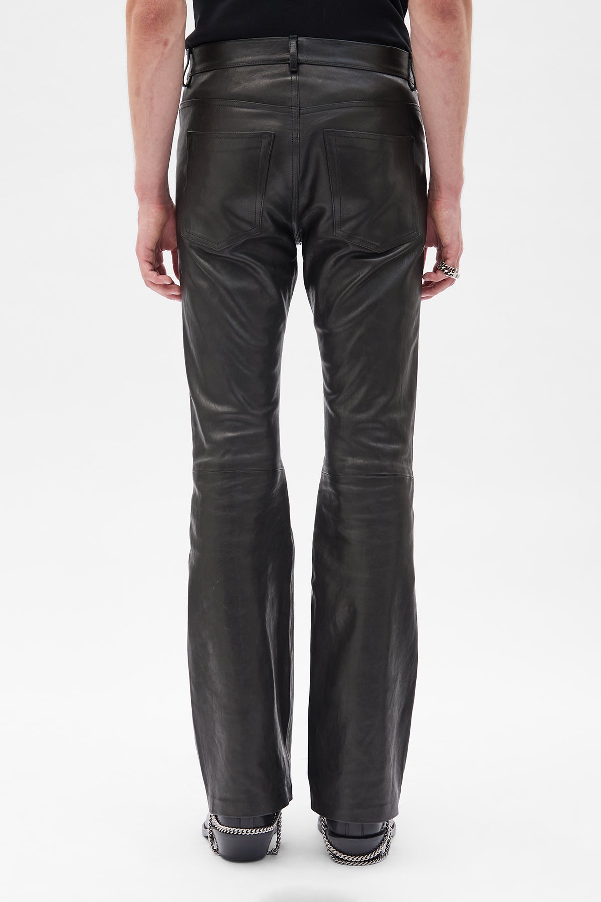 Jonas 5 Pockets Slim Fit Bootcut Pants – Ann Demeulemeester