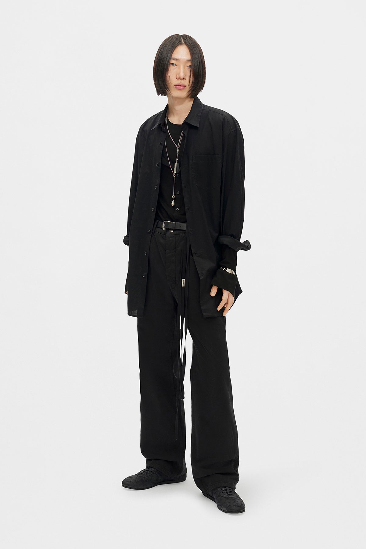 ANN DEMEULEMEESTER 2008SSコットンボンバージャケットXS ANN DEMEULEMEESTER 2008SSコットンボンバージャケットXS ANN