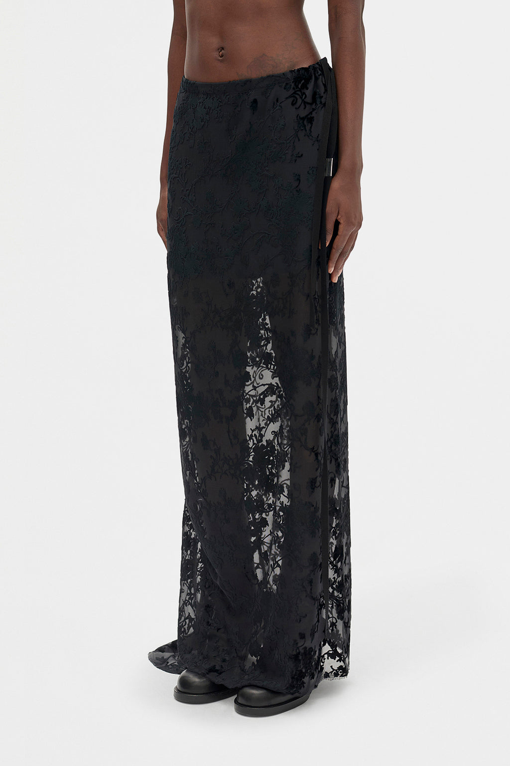 Eveline Long Bias Skirt