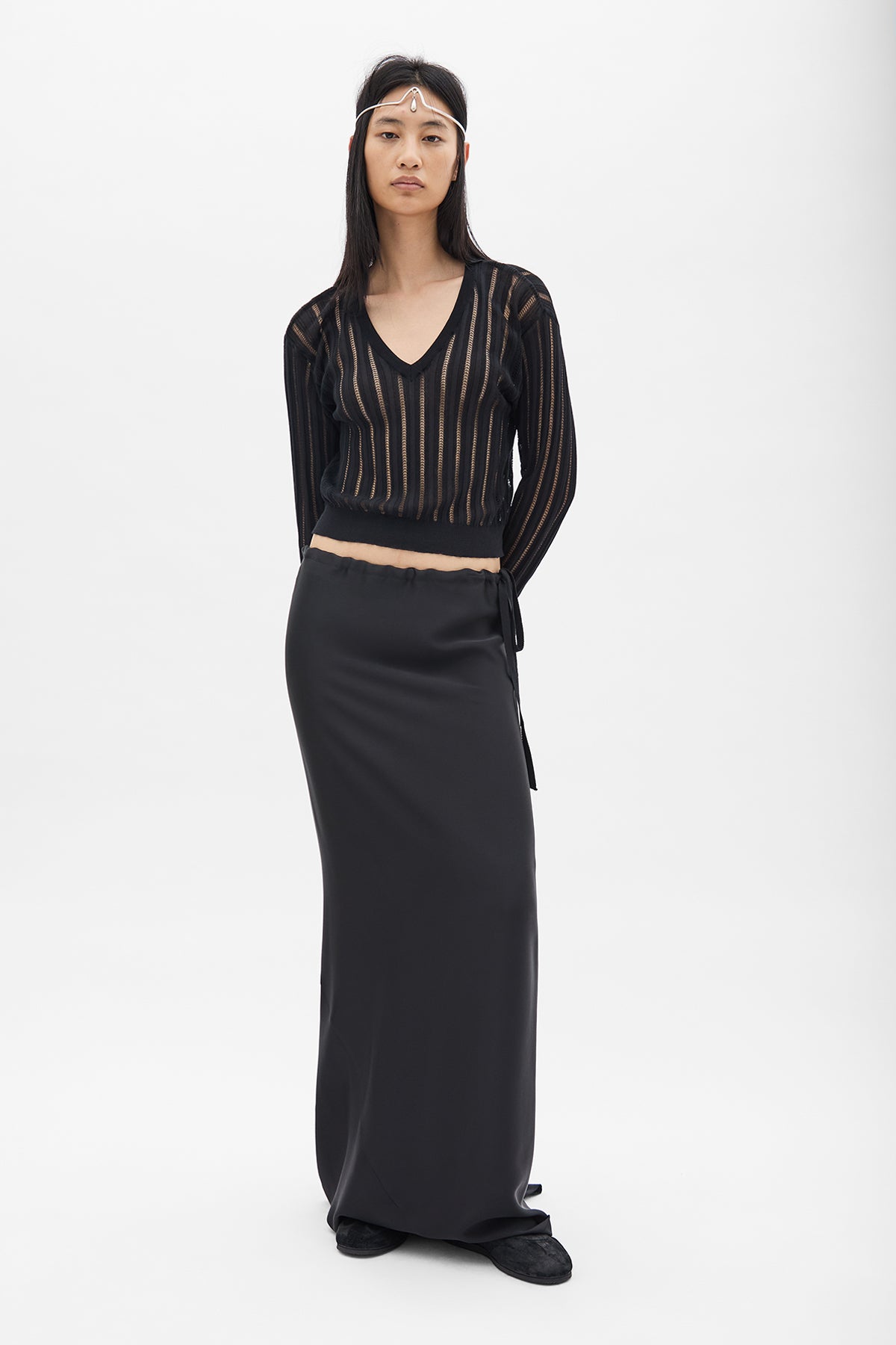 Eveline Long Bias Skirt – Ann Demeulemeester