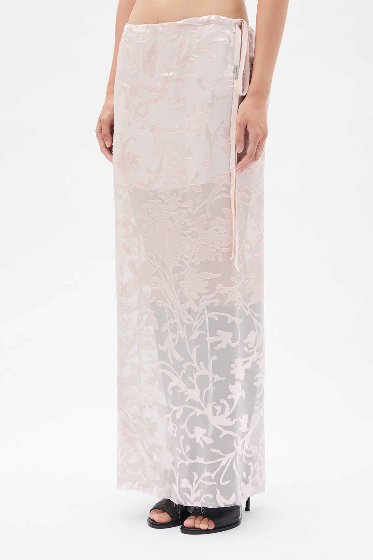 Eveline Long Bias Skirt