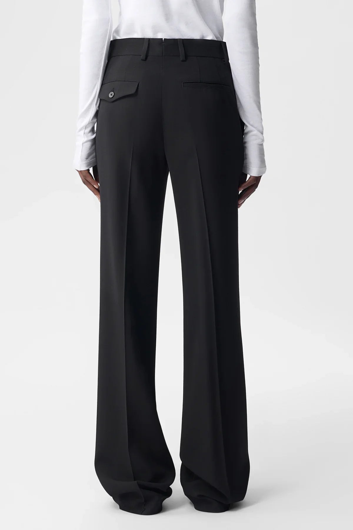 Maaike Flared Leg Comfort Trousers – Ann Demeulemeester