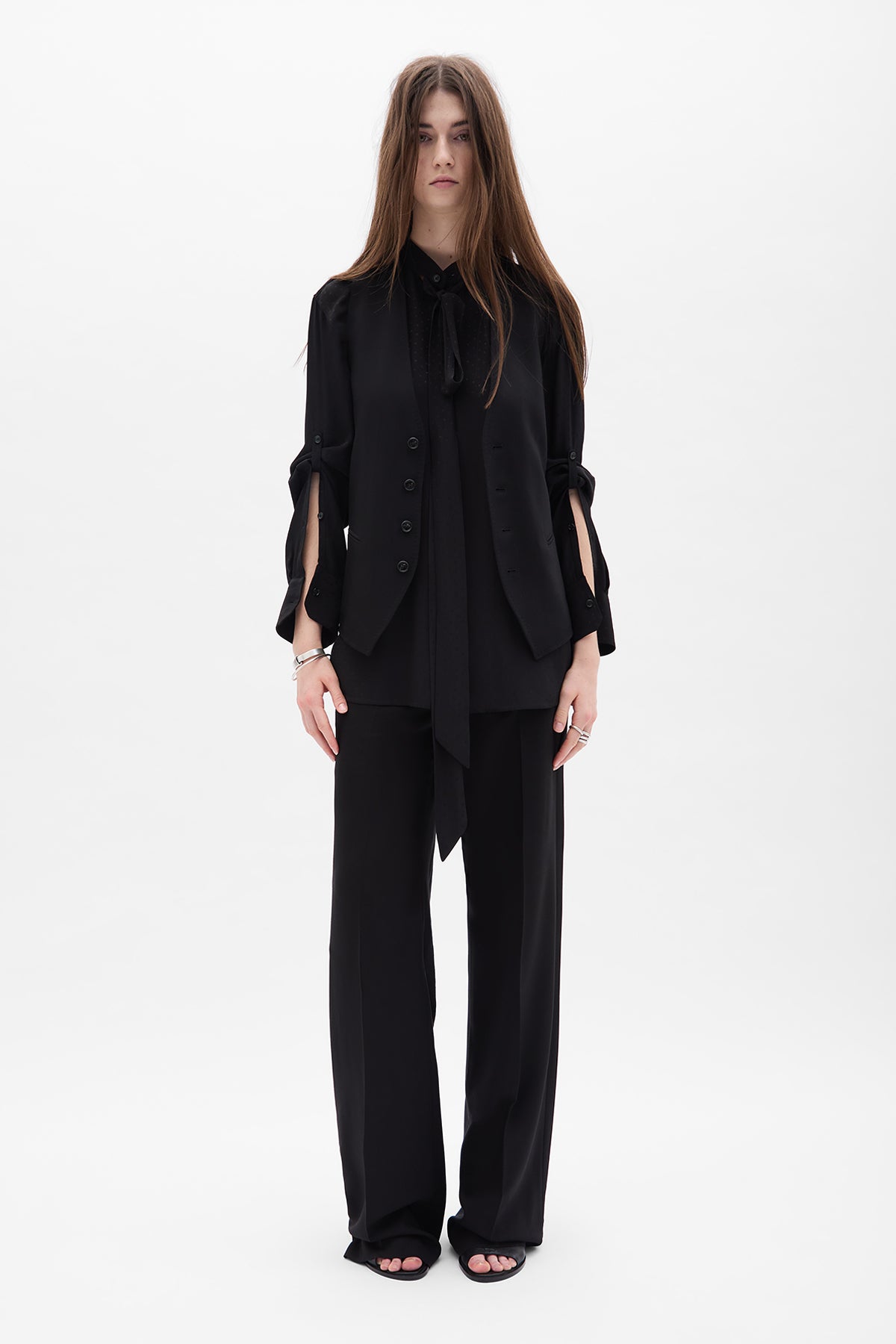 Maaike Flared Comfort Trousers