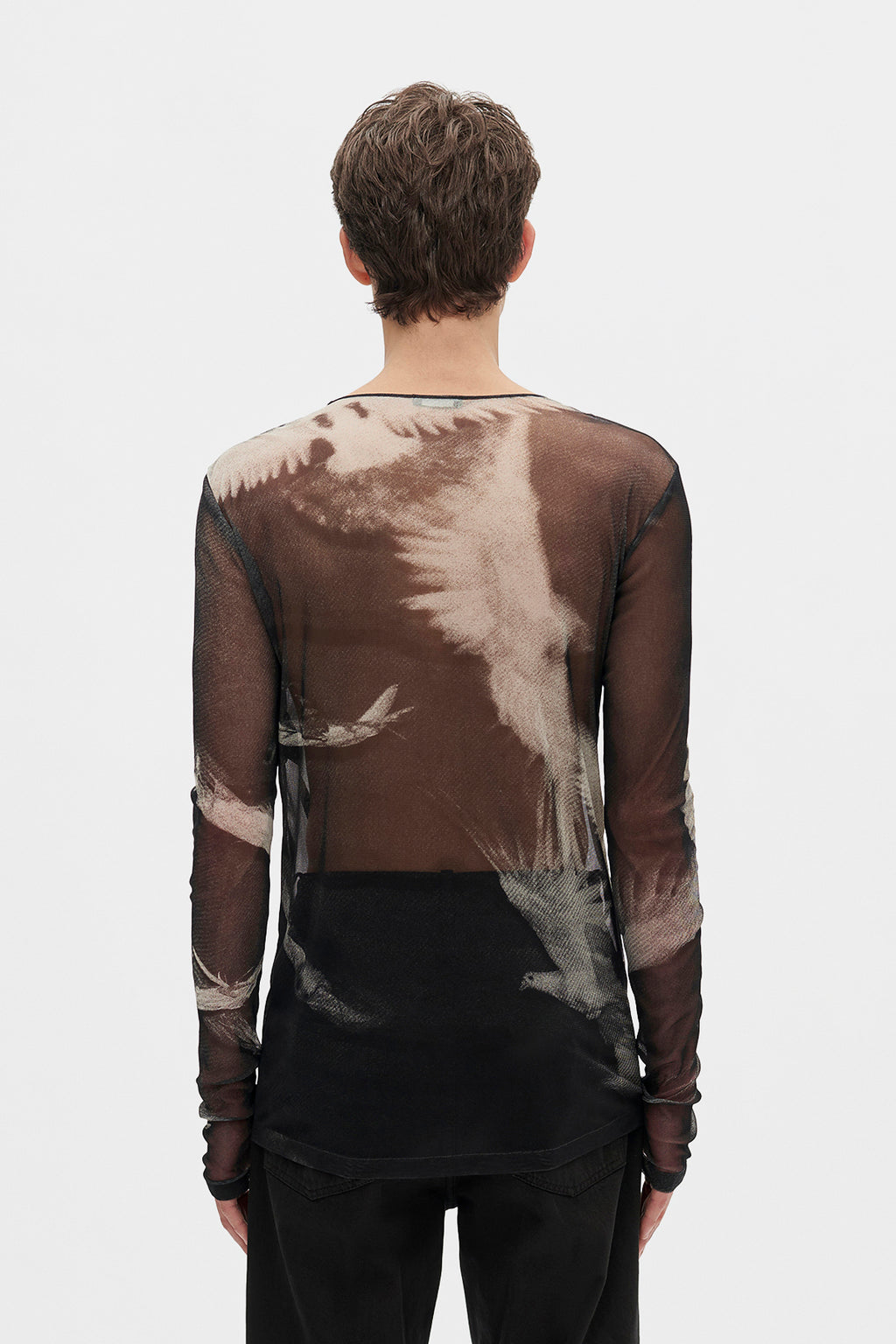 Greg ''Doves'' Print Langarm-T-Shirt 