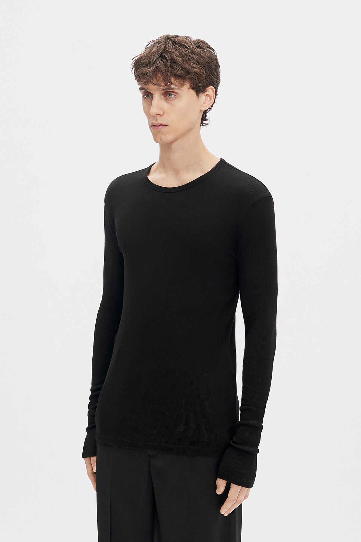 ANN DEMEULEMEESTER 長袖カットソー 2枚セット S Greg Long Sleeve T-Shirt – Ann Demeulemeester