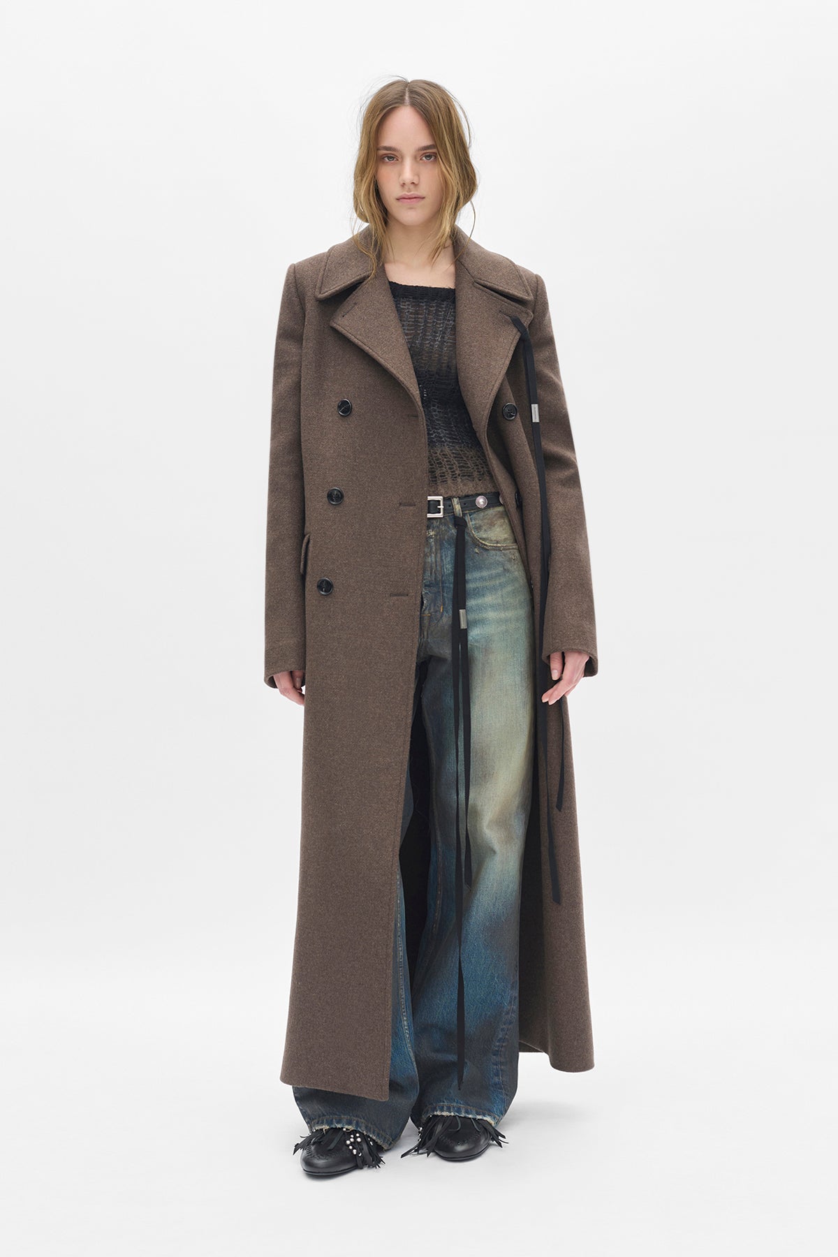 Mara Wrinkled Cropped Tank Top