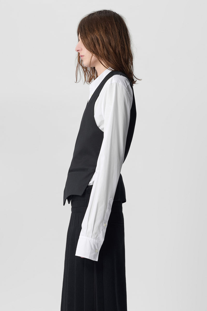 Ove Asymmetric Closure Waistcoat