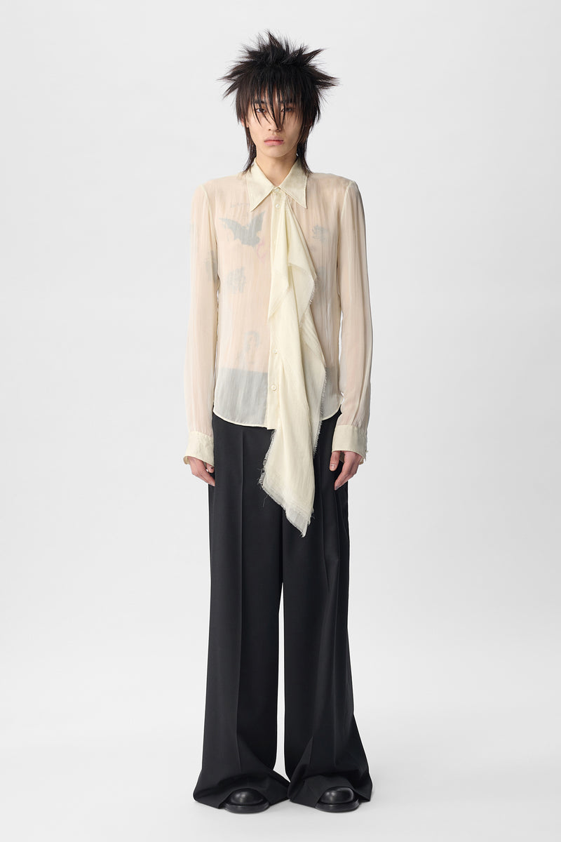 Bjarn Ruffled Panel Shirt