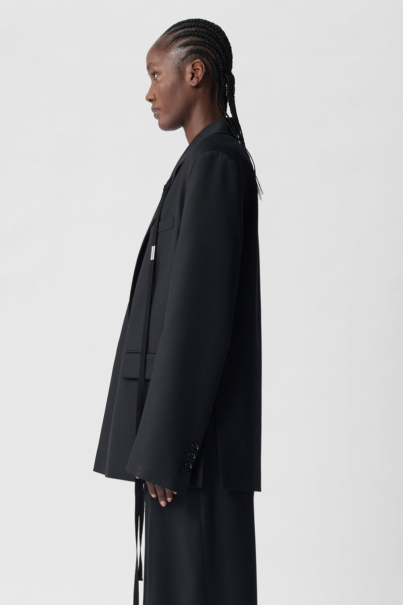 Elin Asymmetric Tailored Blazer