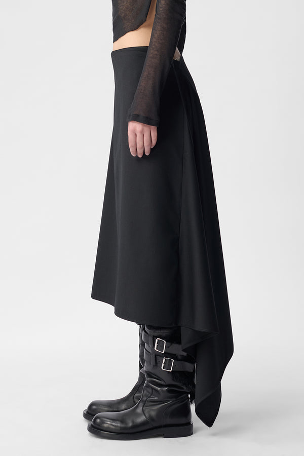 Ylva Midi Wrap Skirt