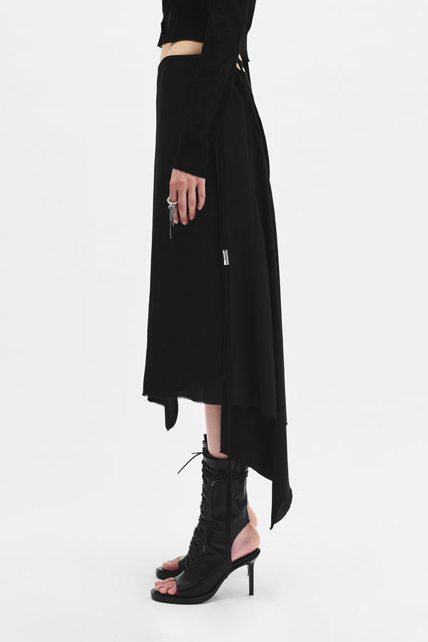 Ylva Mid Wrap Skirt