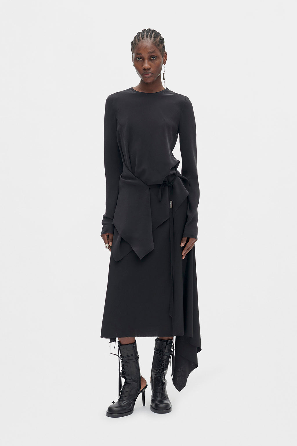 Ylva Midi Wrap Skirt