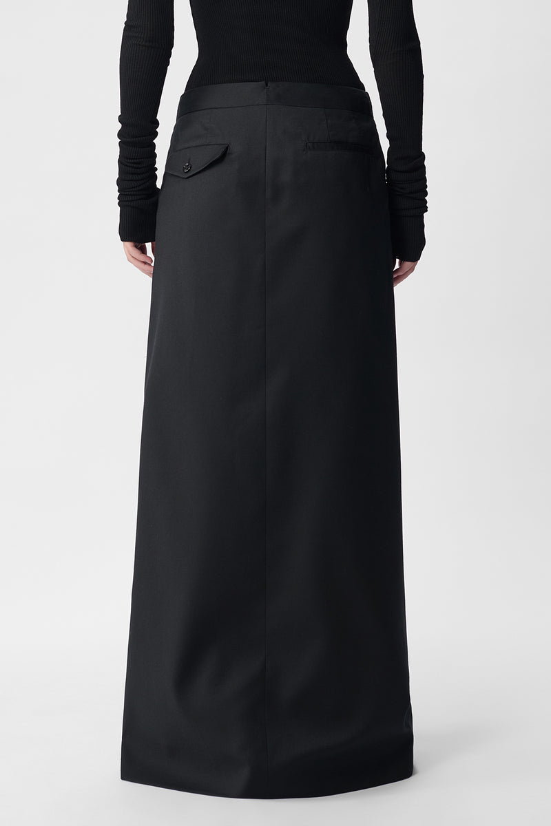 Lykke Long Wrap Skirt