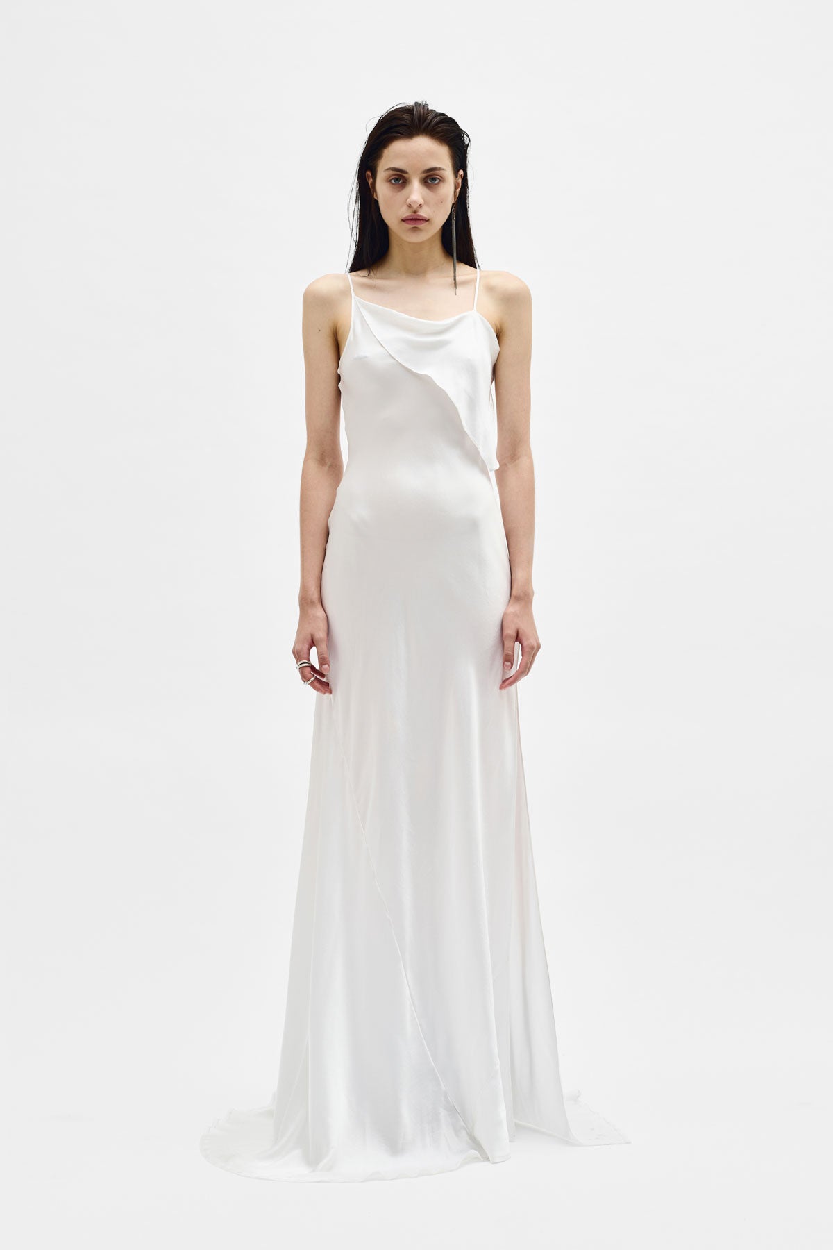 Aaricia Long Bias slip Dress