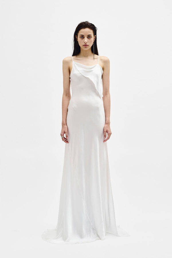 Aaricia Long Bias slip Dress