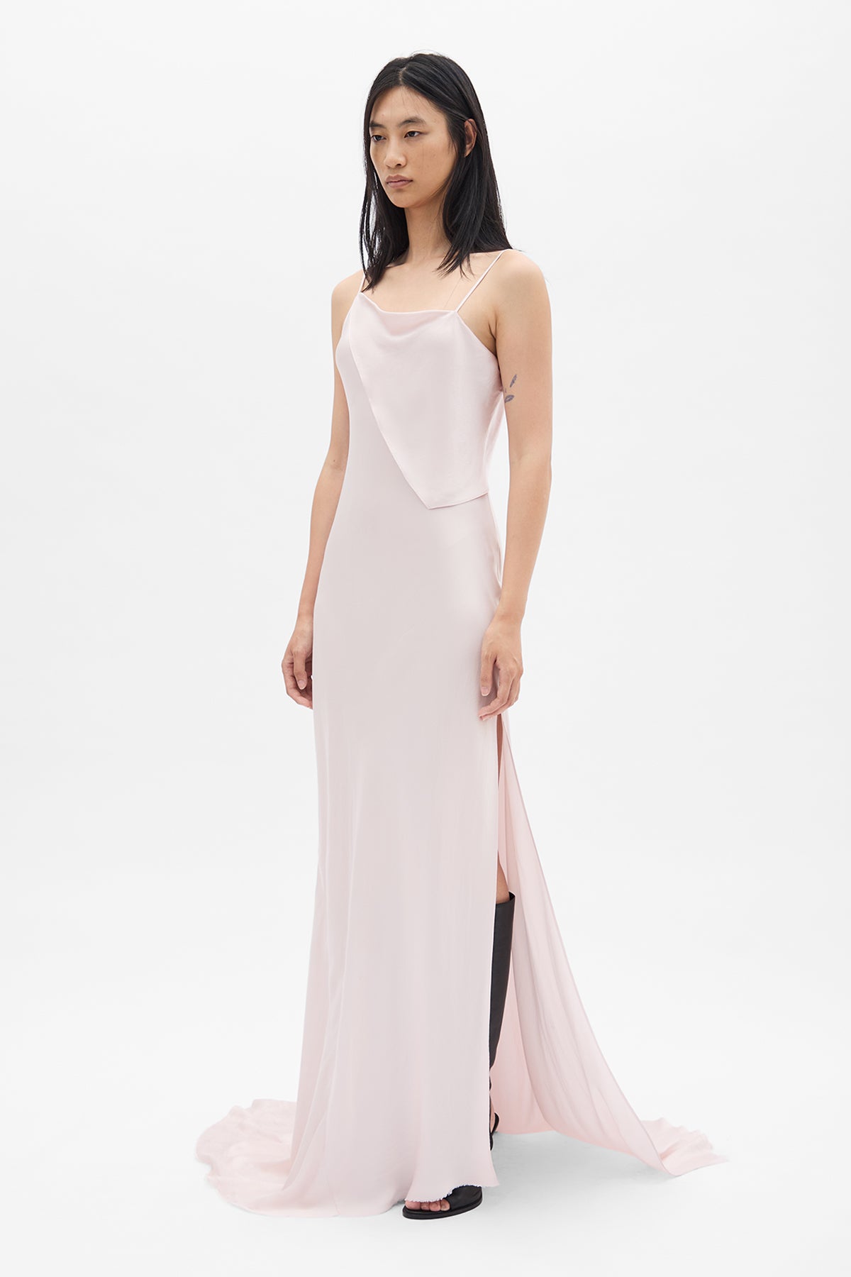Aaricia Long Bias Slip Dress