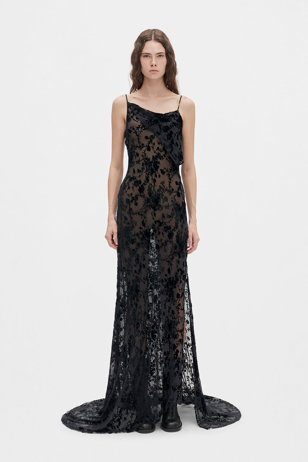 Aaricia Long Bias Slip Dress