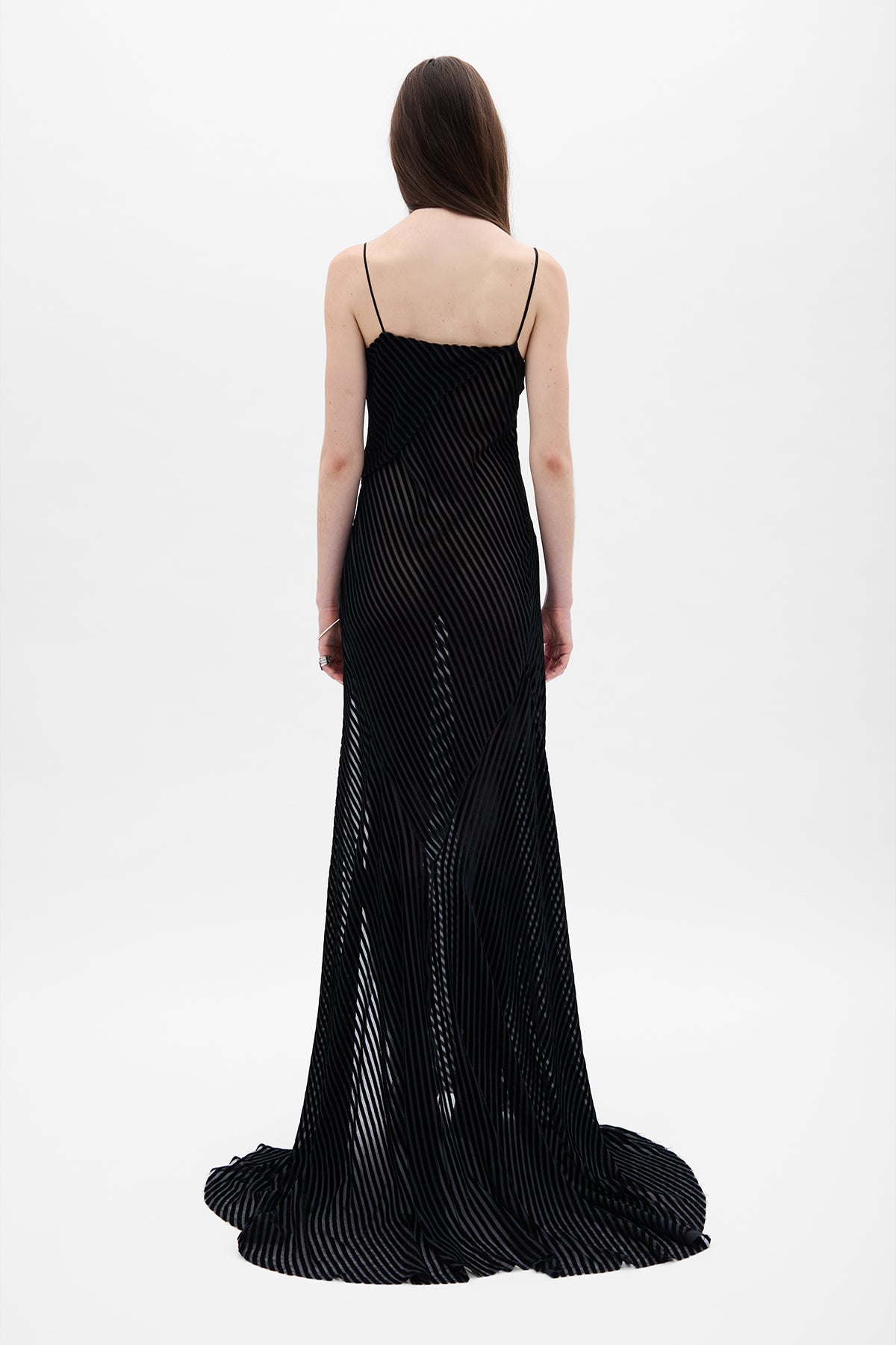 Aaricia Long Bias Slip Dress