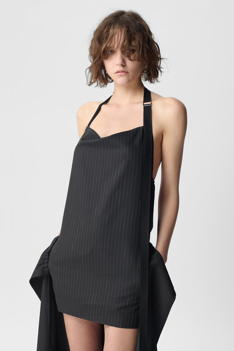 Freia Long Apron Dress