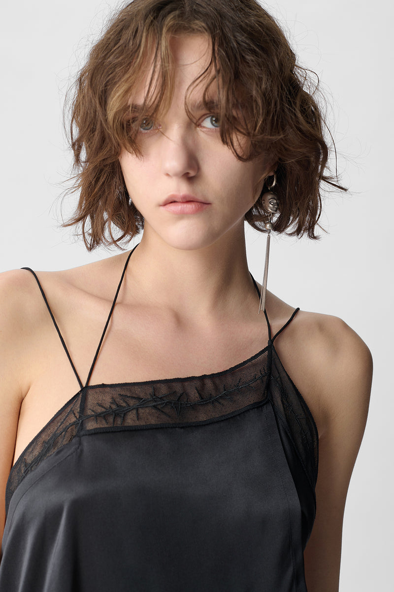 Asa Asymmetric Negligé Top