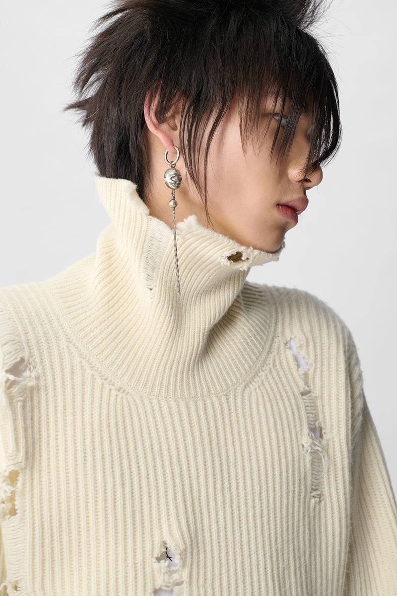 Armandus Cropped Turtleneck Sweater