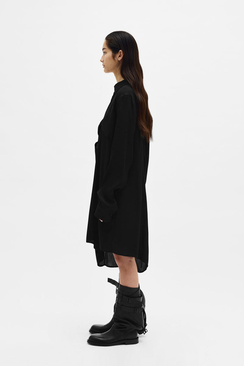 Halina Drop Shoulder Shirt Dress