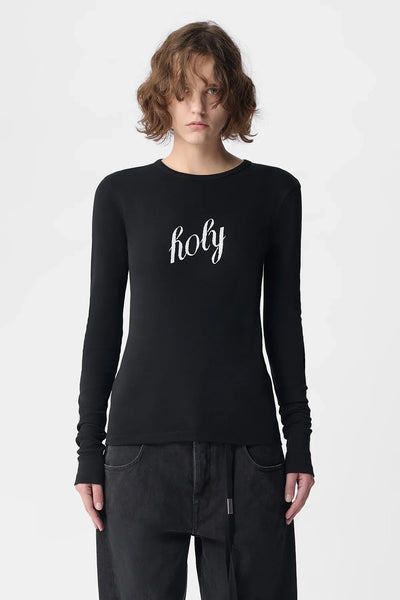 トップス ANN DEMEULEMEESTER Long Sleeve T-shirt B0012386-FA045-099_1_grande.