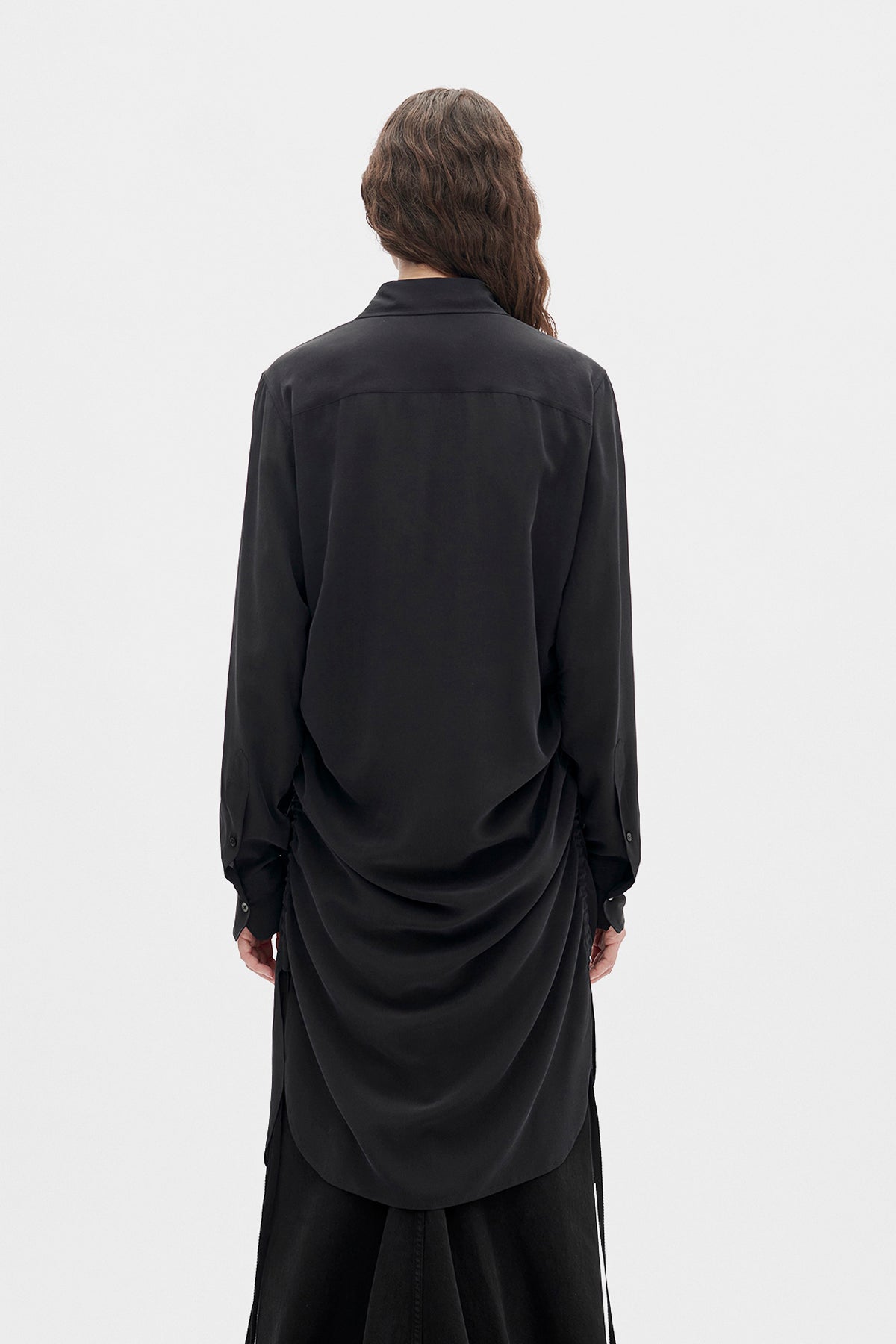 ANN DEMEULEMEESTER レイヤードカシュクールカットソー ANN DEMEULEMEESTER レイヤードカシュクールカットソー トップス