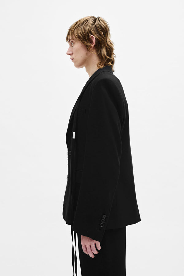 Cadby Frayed Tailored Blazer