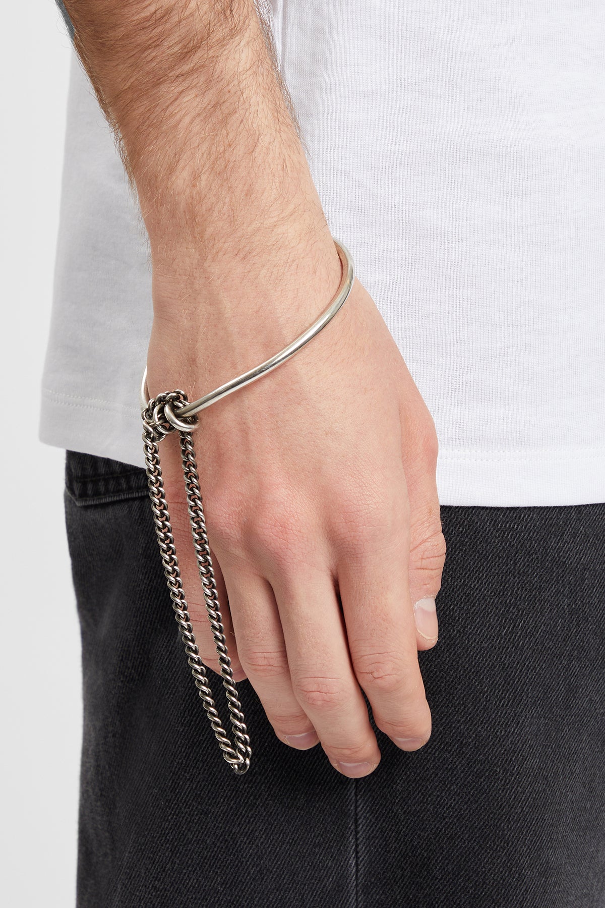 Vokko Bangle Avec Chaîne 