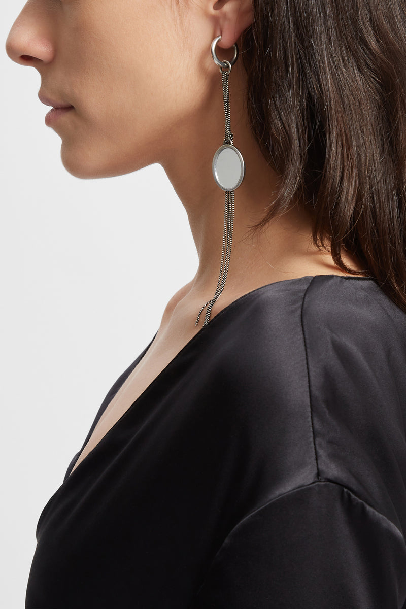 Alda Mirror Earrings