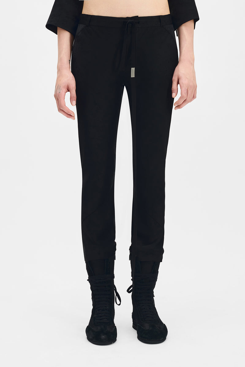 Esti Cropped Bias Cut Trousers